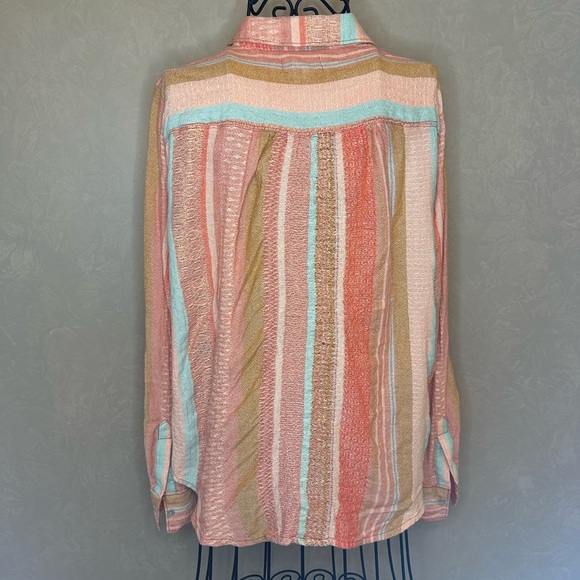 Maeve by Anthropologie Short Sleeve Button Down - Picture 2 of 3